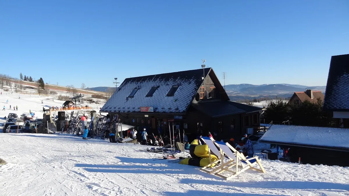 Hospůdka U Vleku im Winter